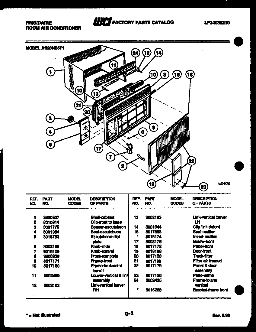 02 - CABINET PARTS