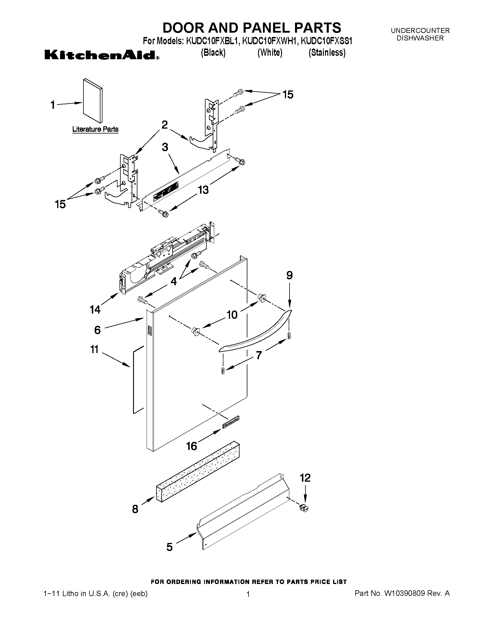 01 - DOOR AND PANEL PARTS