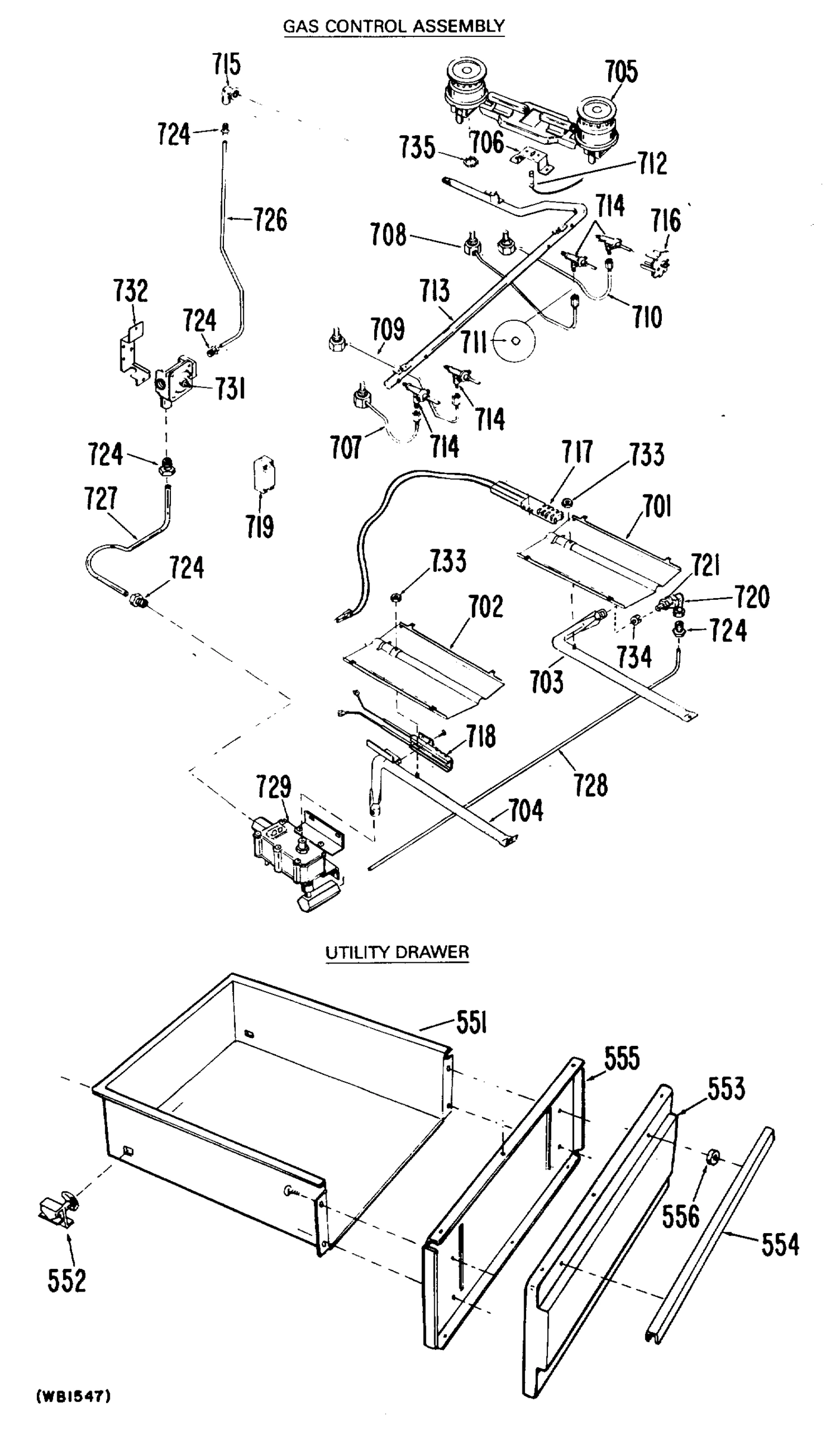 GAS CONTROL ASSEMBLY
