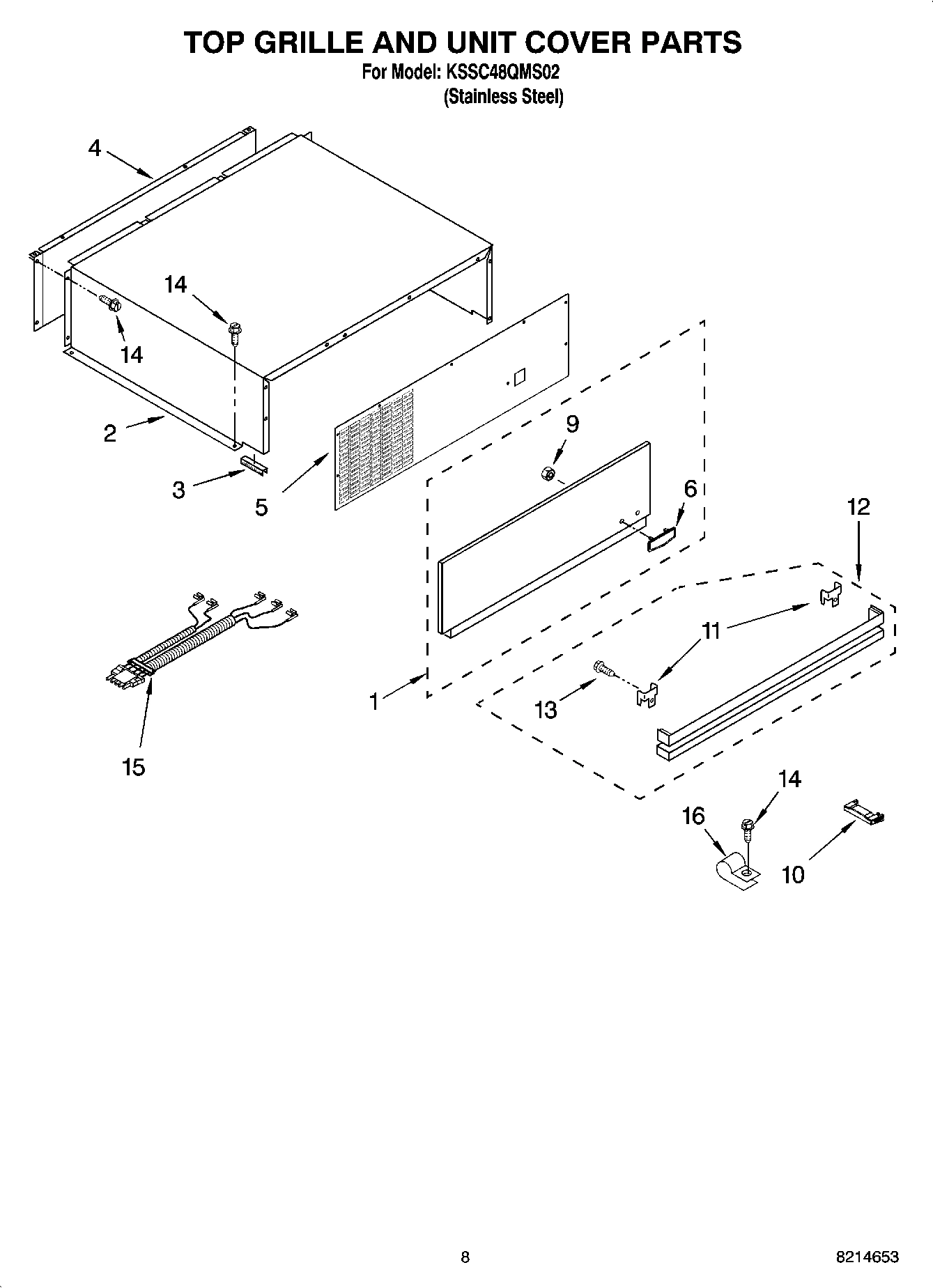 06 - TOP GRILLE AND UNIT COVER PARTS