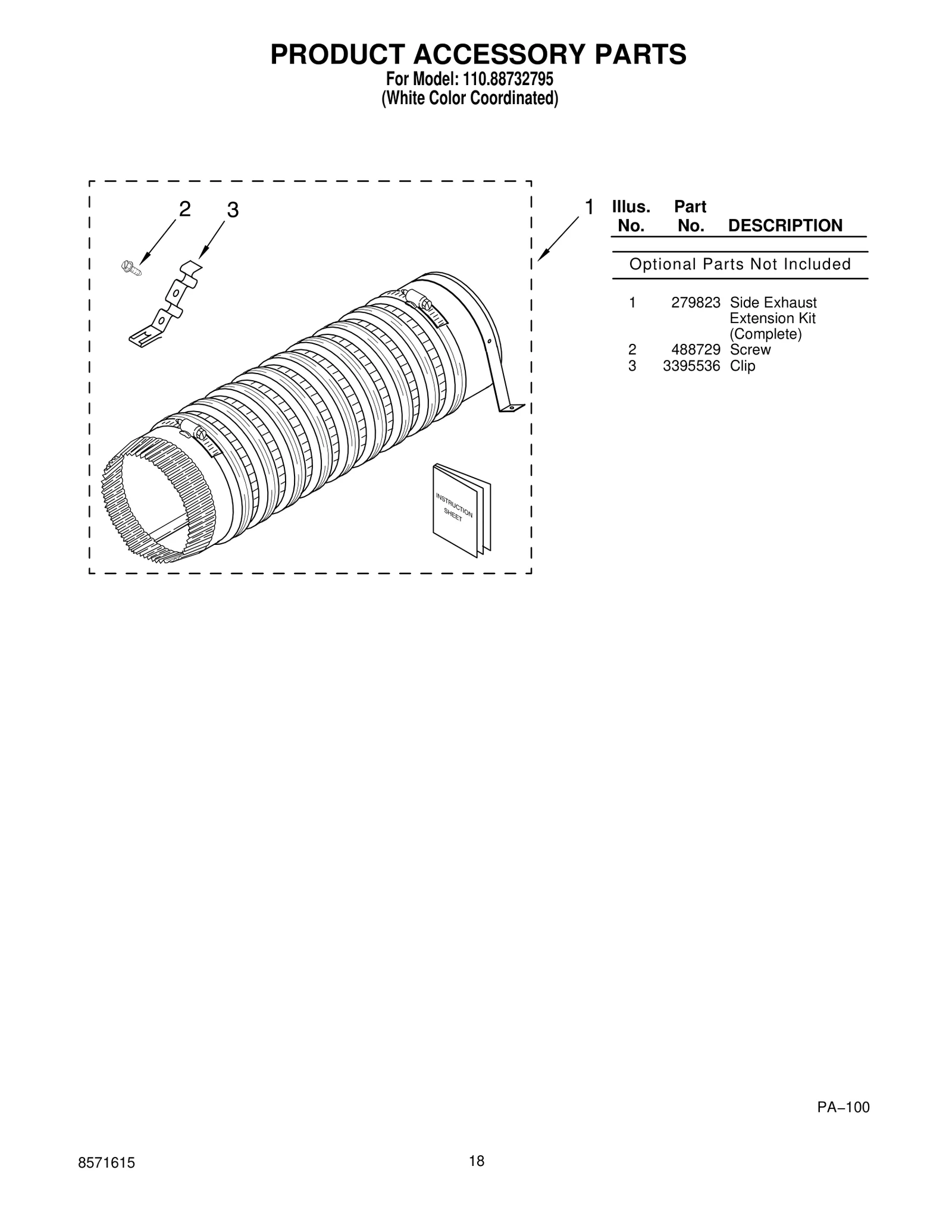 PRODUCT ACCESSORY PARTS