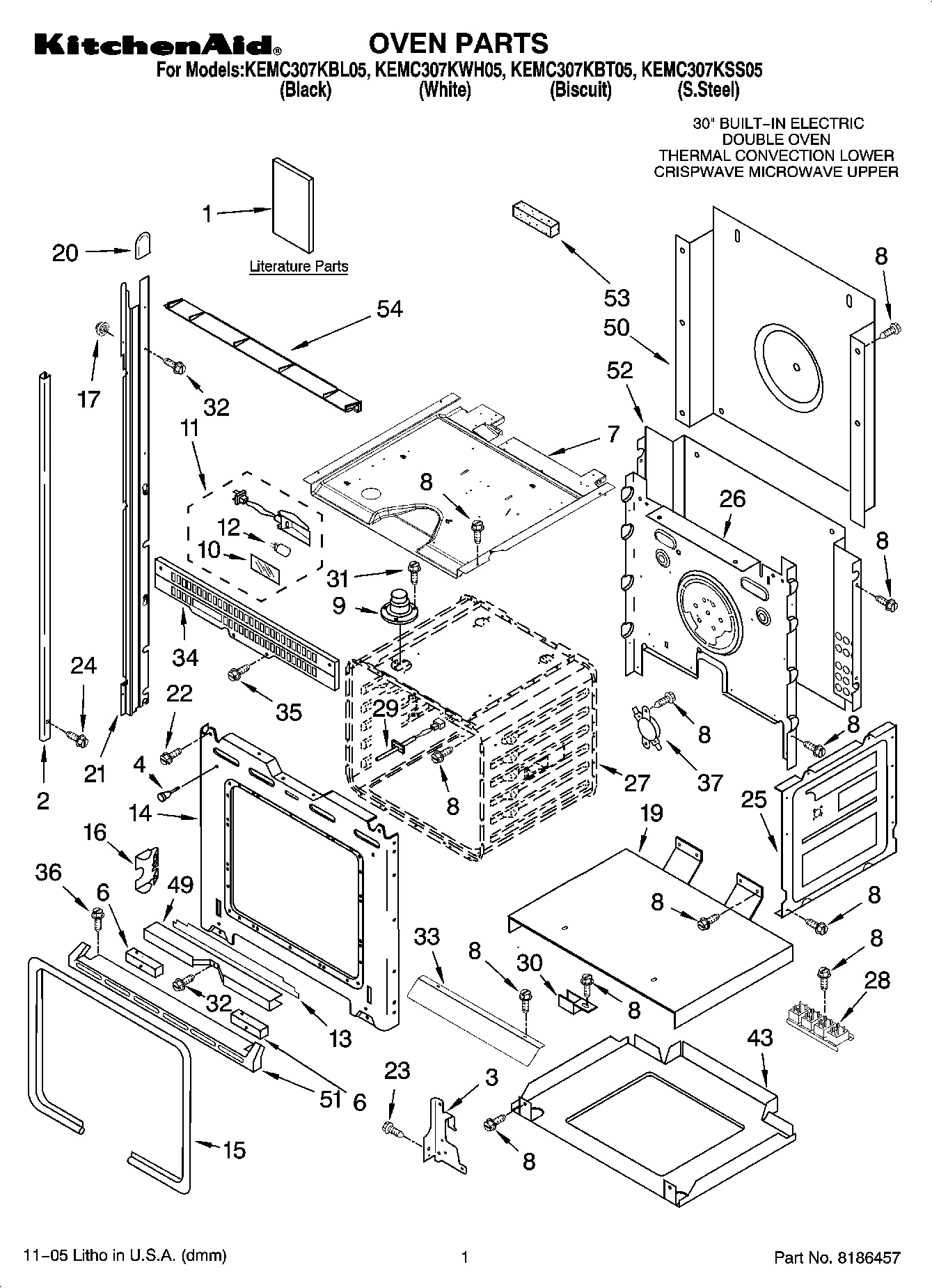 01 - OVEN PARTS