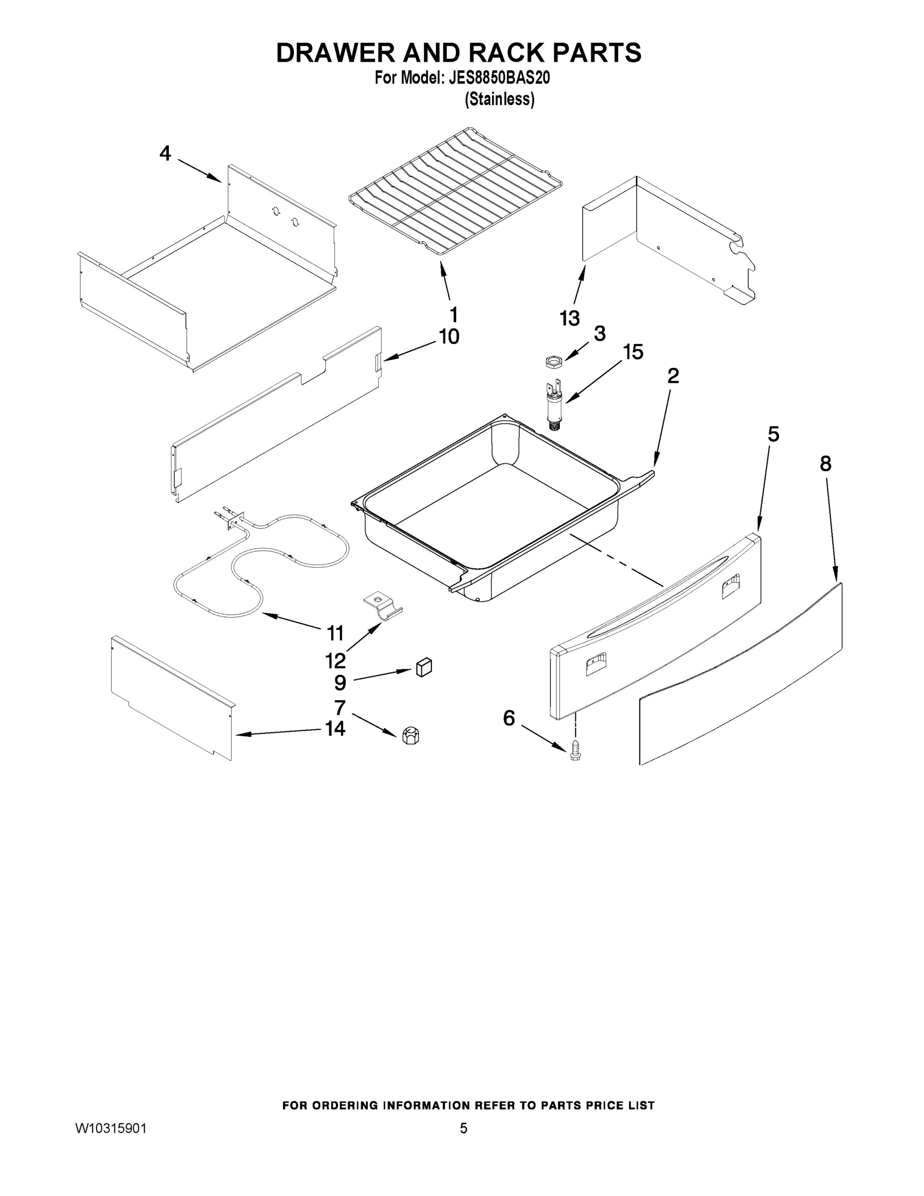 04 - DRAWER AND RACK PARTS