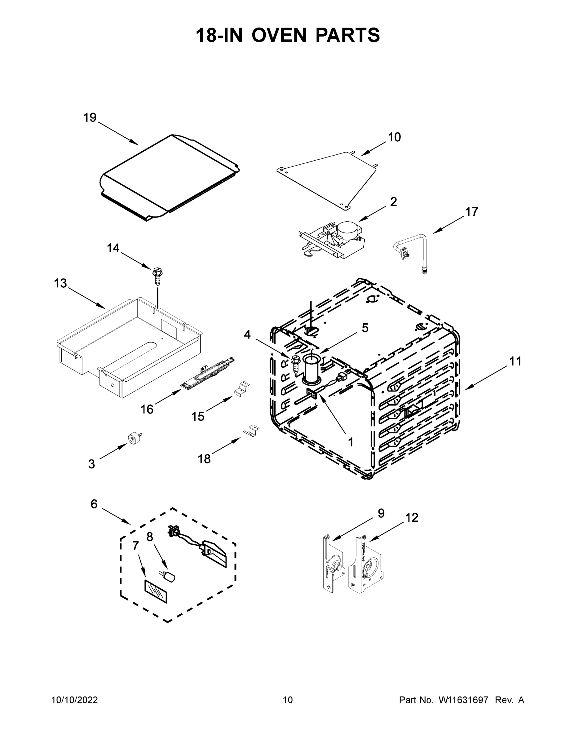 06 - 18-IN OVEN PARTS