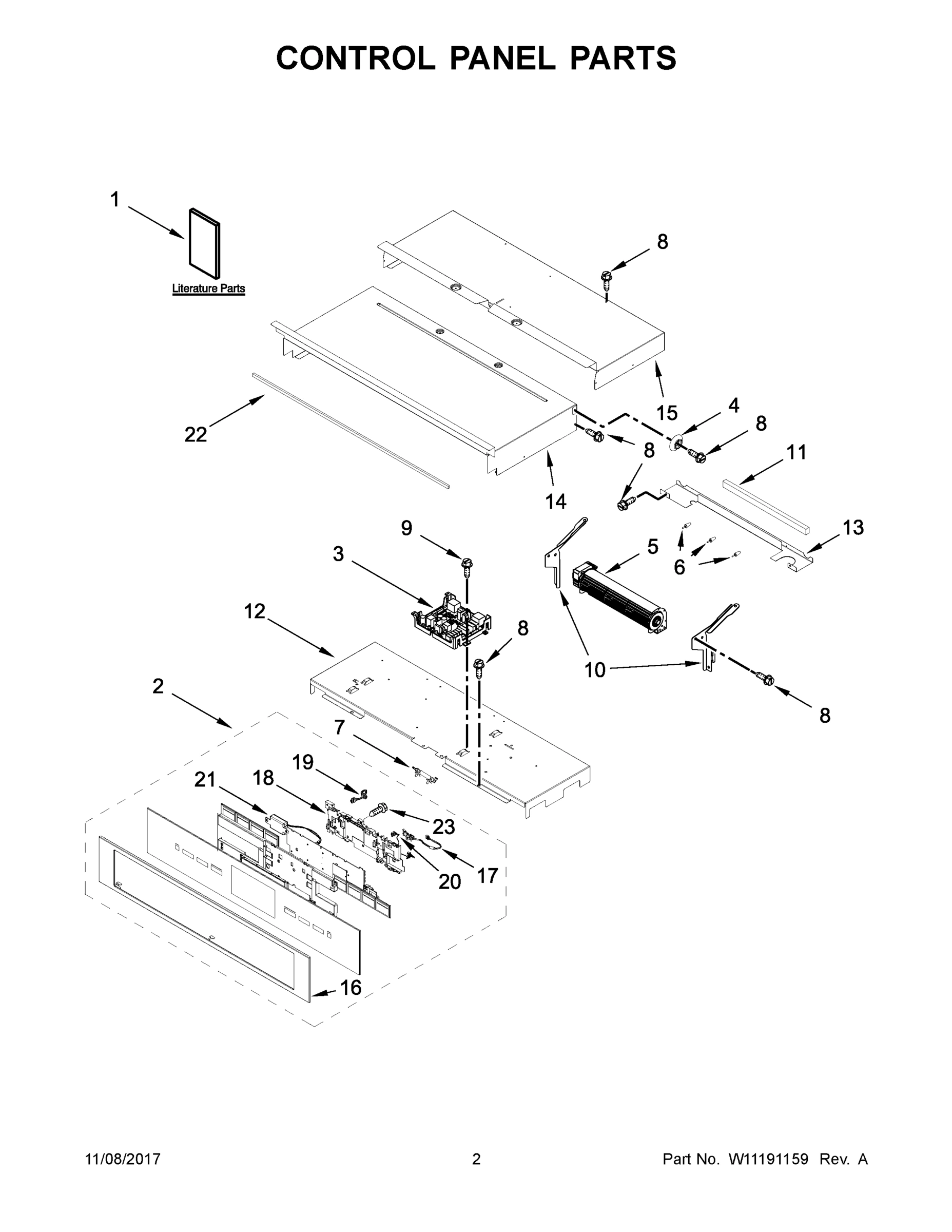 02 - CONTROL PANEL PARTS