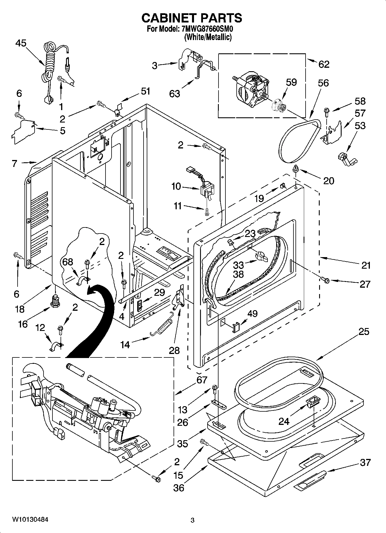 02 - CABINET PARTS