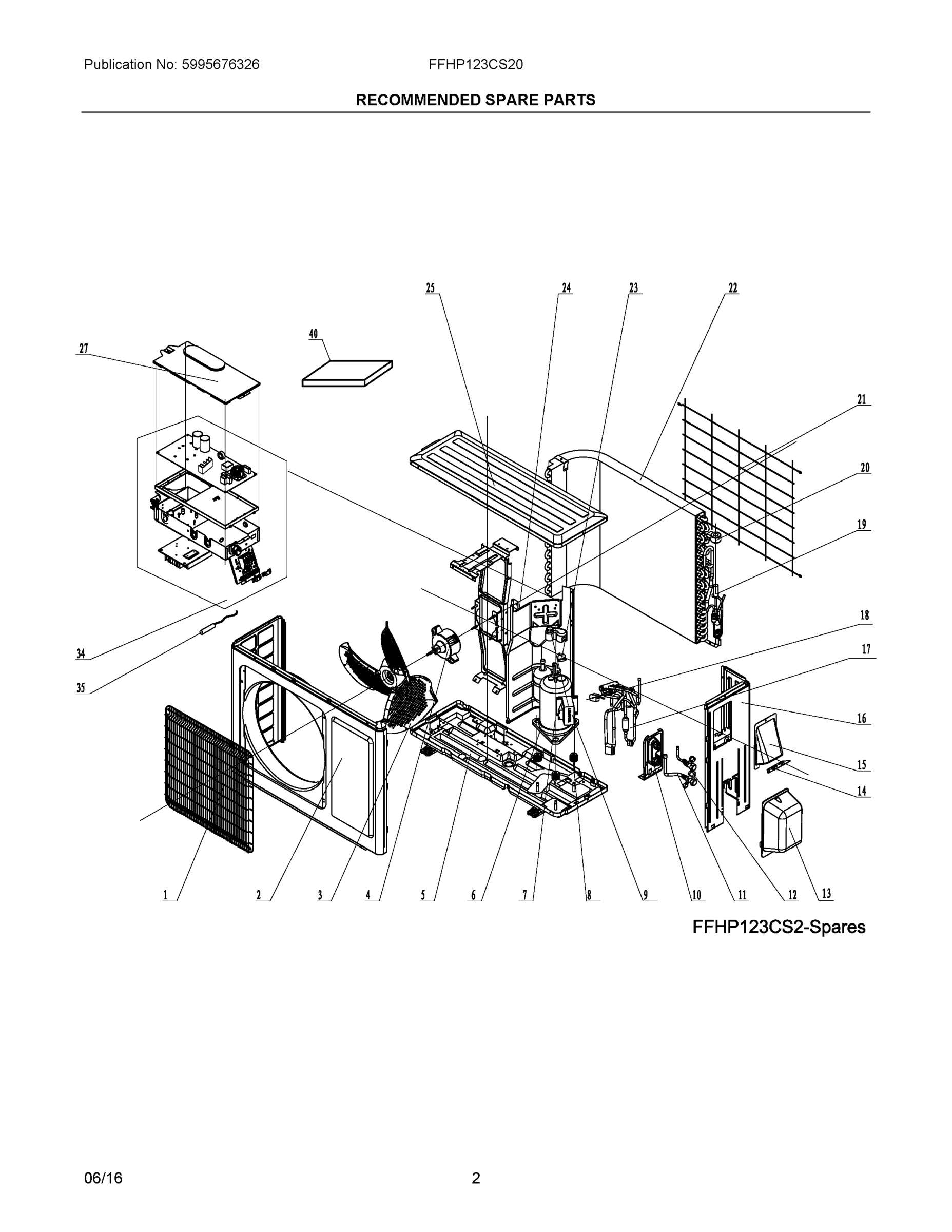 02 - RECOMMENDED SPARE PARTS