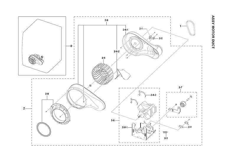 Motor Duct Assembly