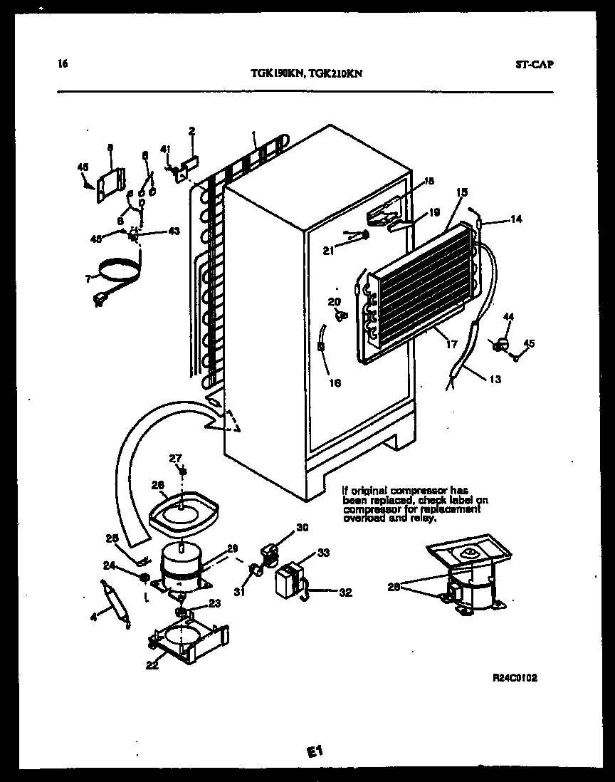 09 - SYSTEM AND AUTOMATIC DEFROST PARTS