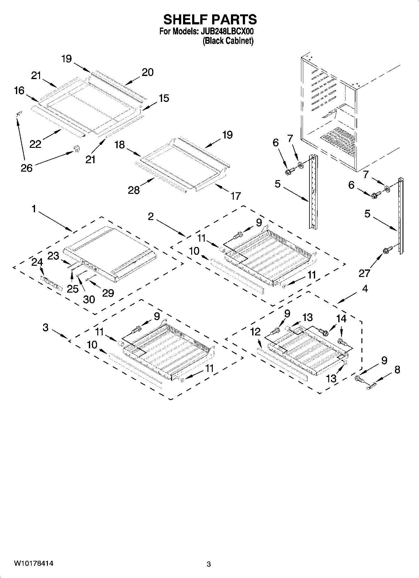 02 - SHELF PARTS