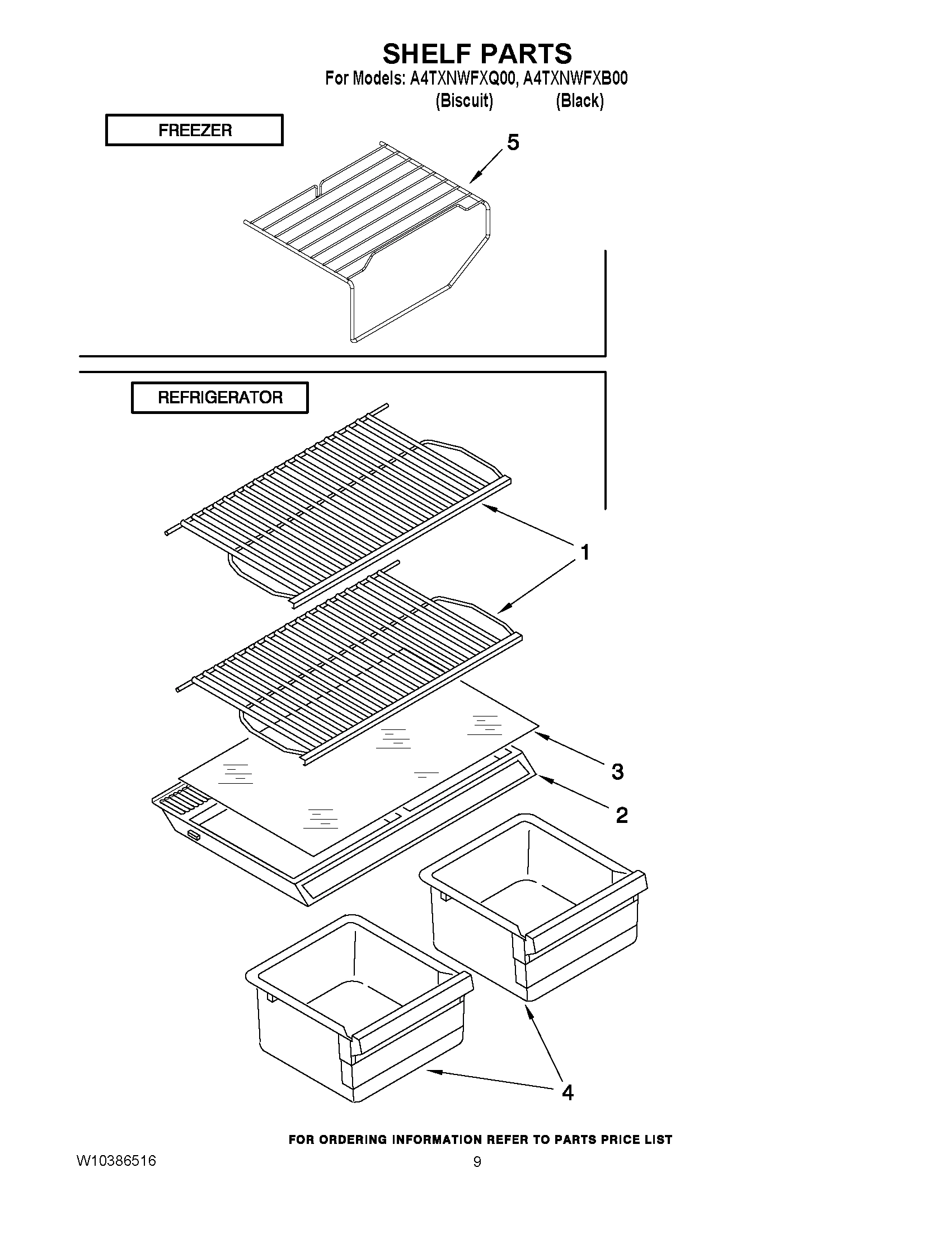 05 - SHELF PARTS