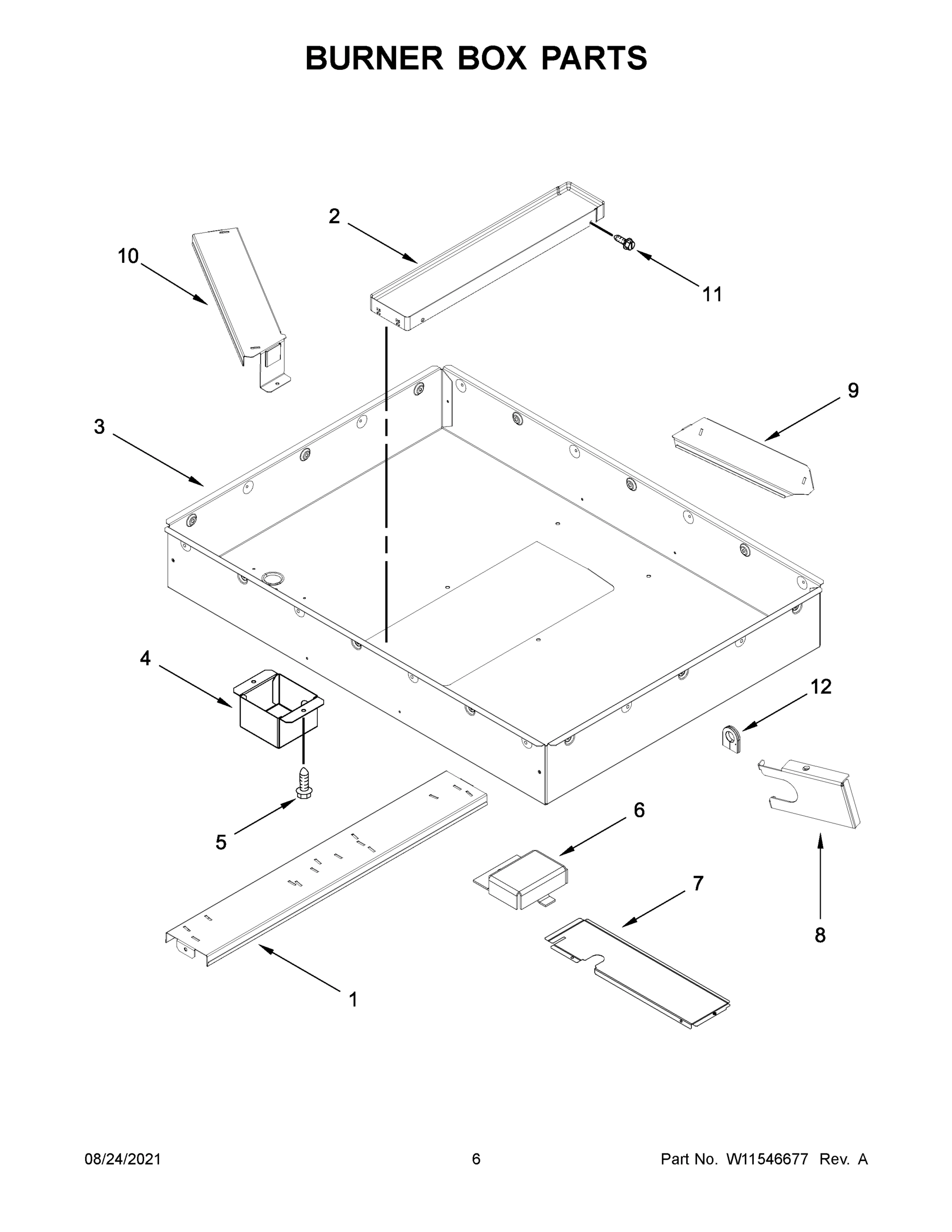 04 - BURNER BOX PARTS