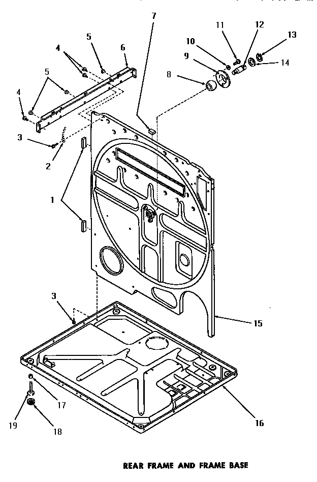 20 - REAR FRAME & FRAME BASE