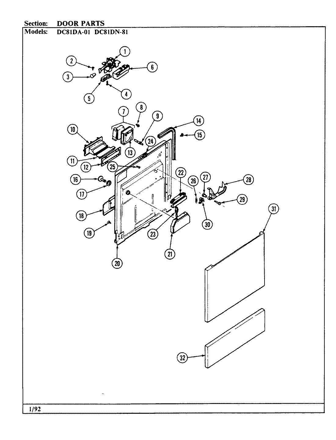 02 - DOOR PARTS