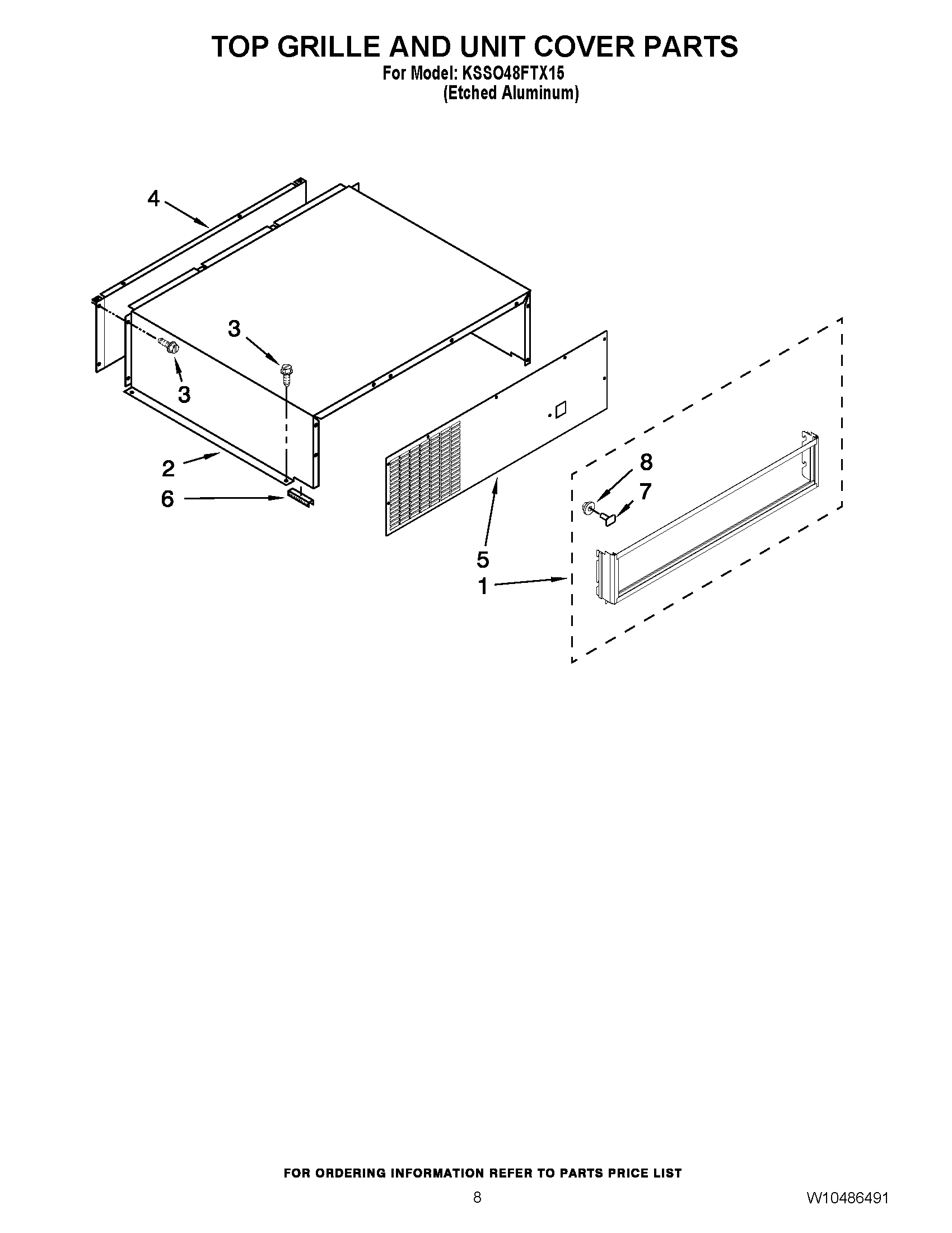 06 - TOP GRILLE AND UNIT COVER PARTS