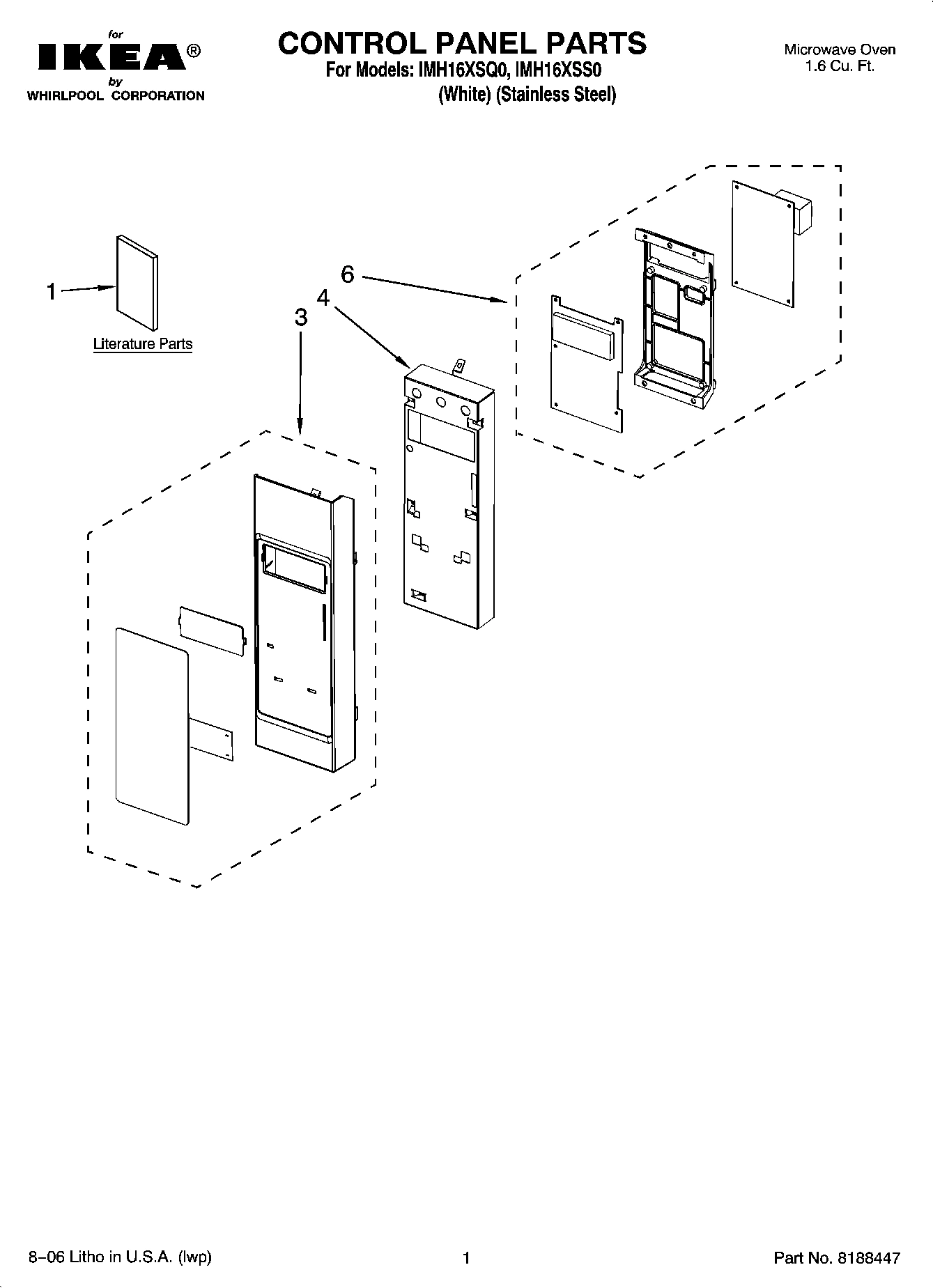 01 - CONTROL PANEL PARTS