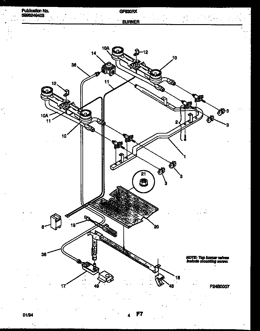 03 - BURNER, MANIFOLD AND GAS CONTROL