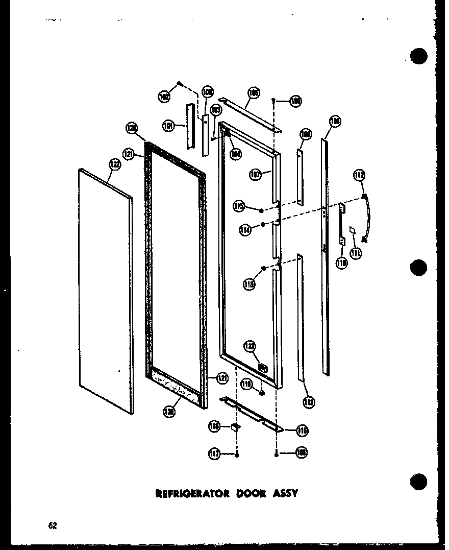 09 - REF DOOR ASSY