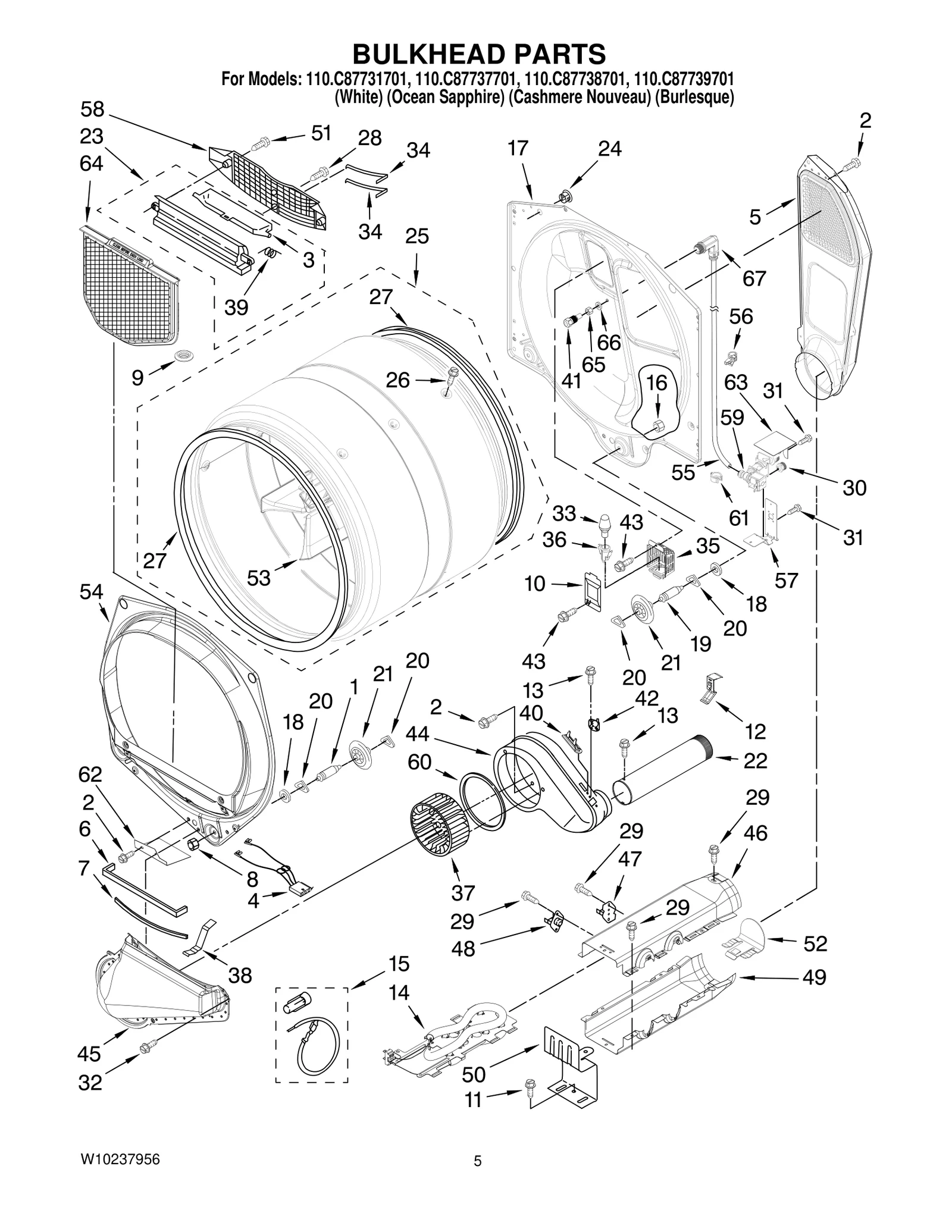 BULKHEAD PARTS
