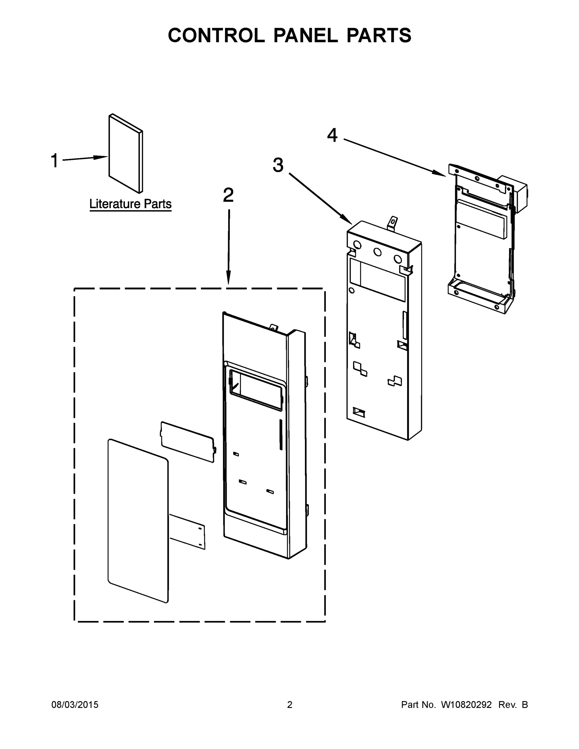 02 - CONTROL PANEL PARTS