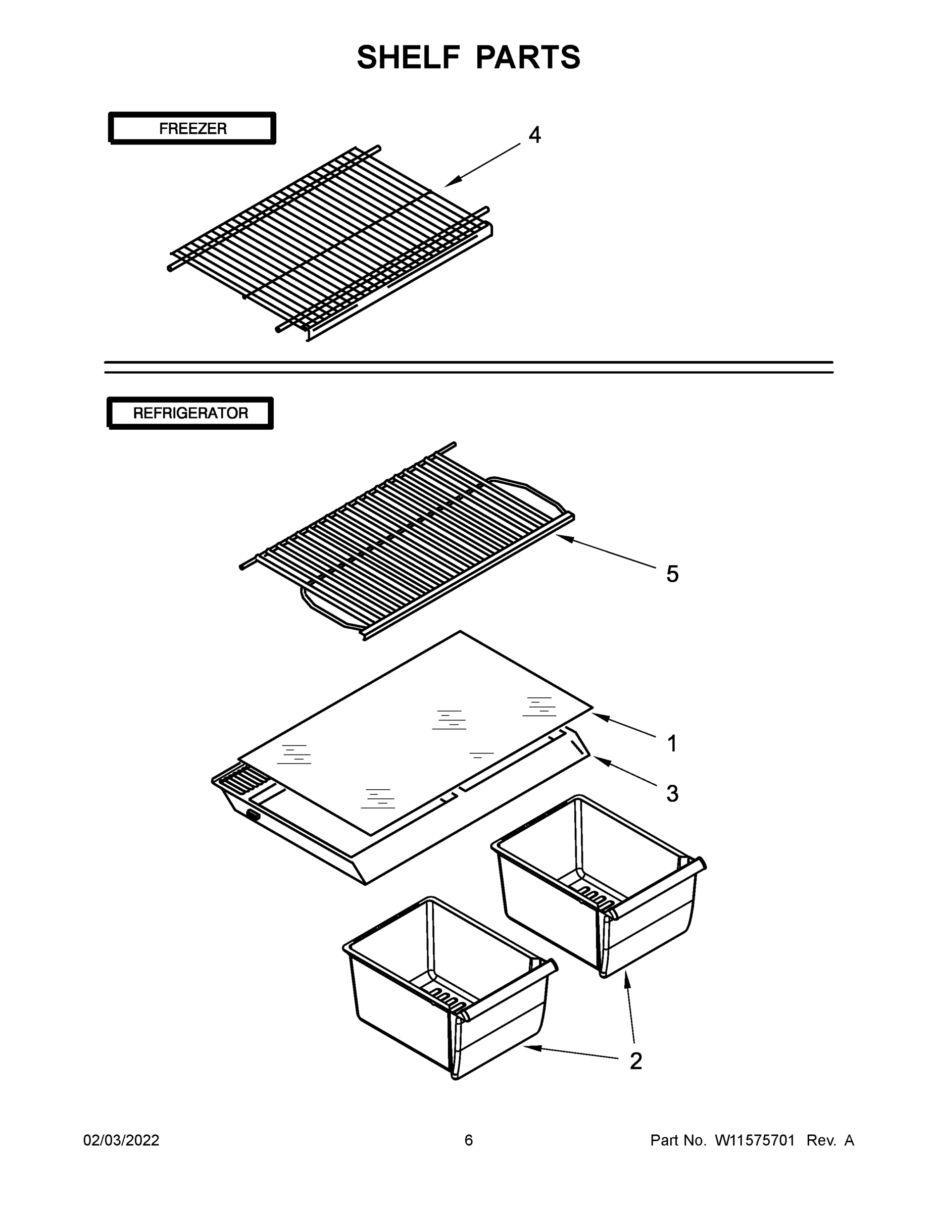 04 - SHELF PARTS