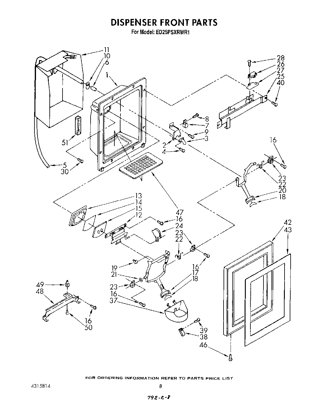 05 - DISPENSER FRONT