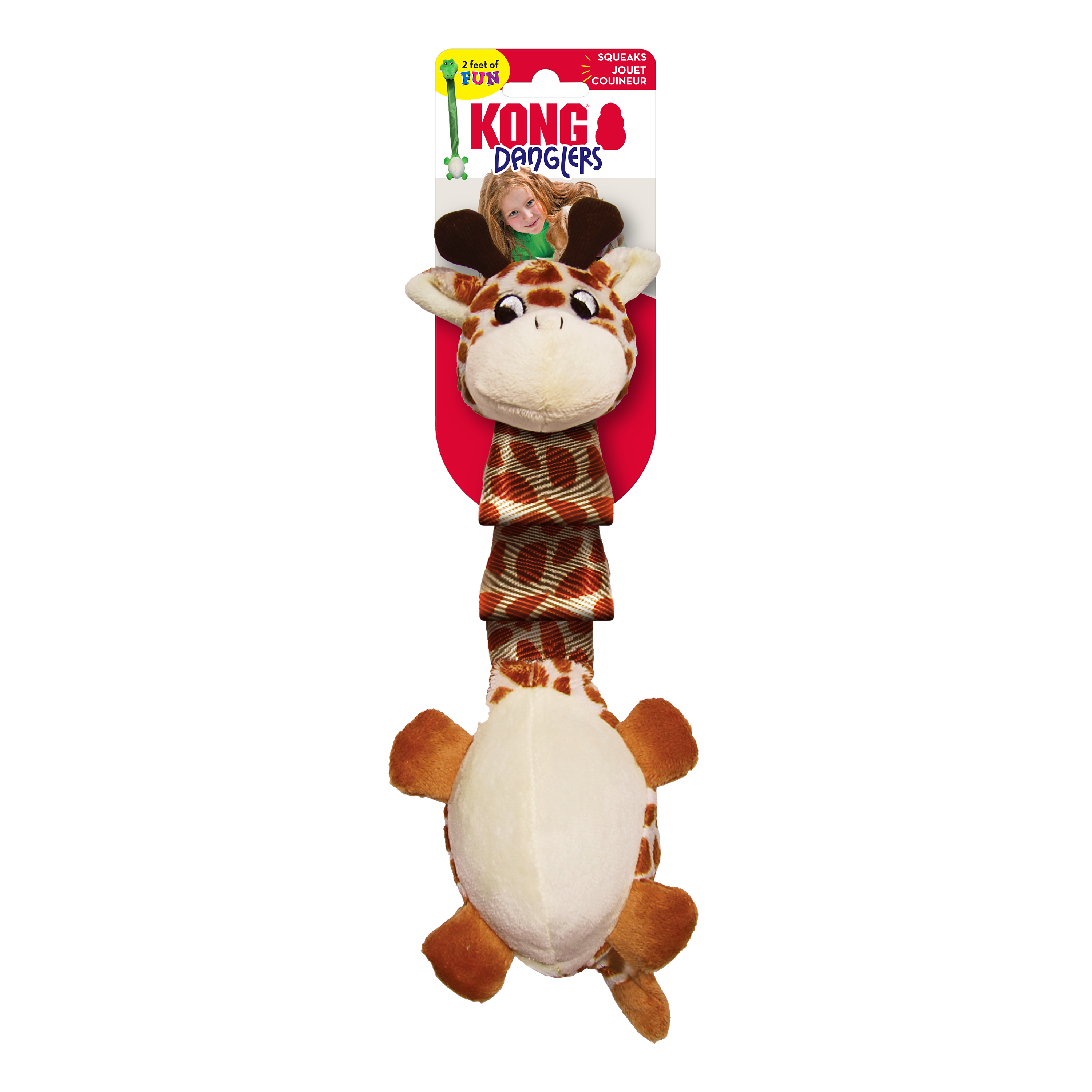 Danglers Giraffe onpack product image