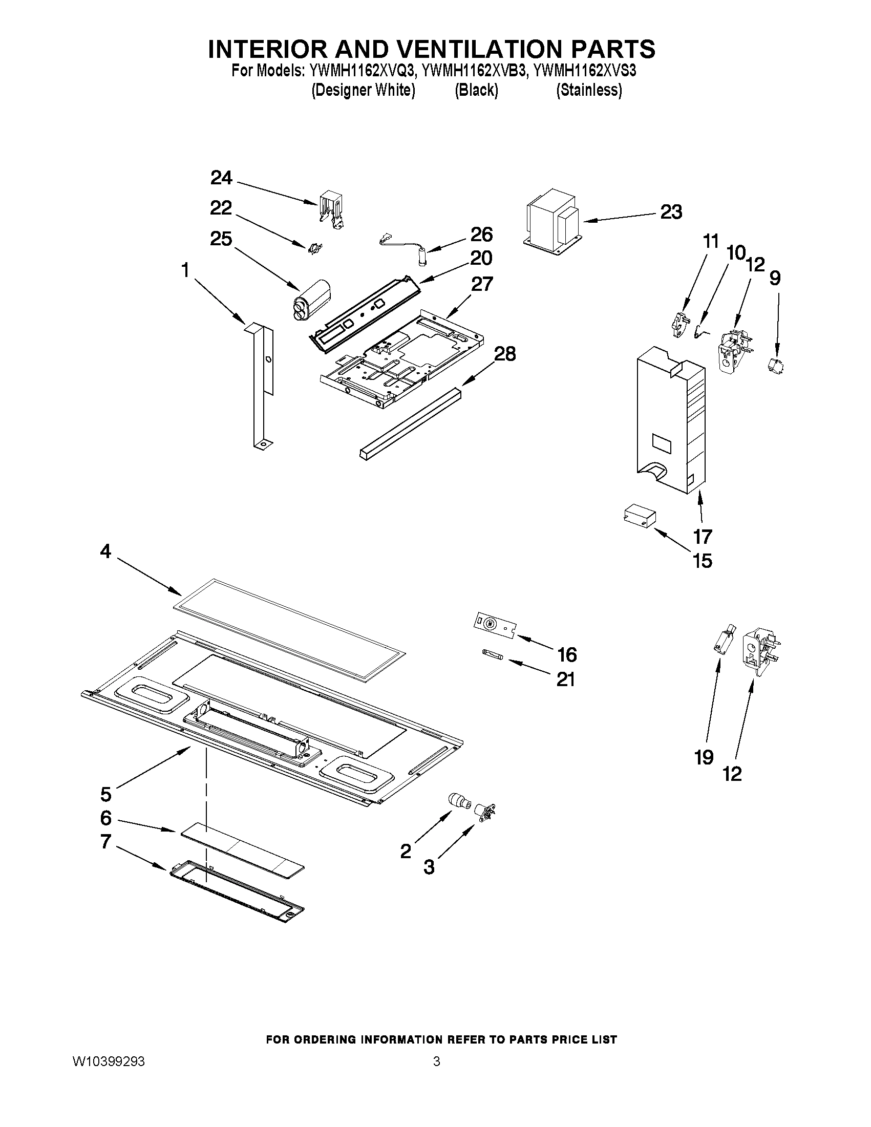 03 - INTERIOR AND VENTILATION PARTS