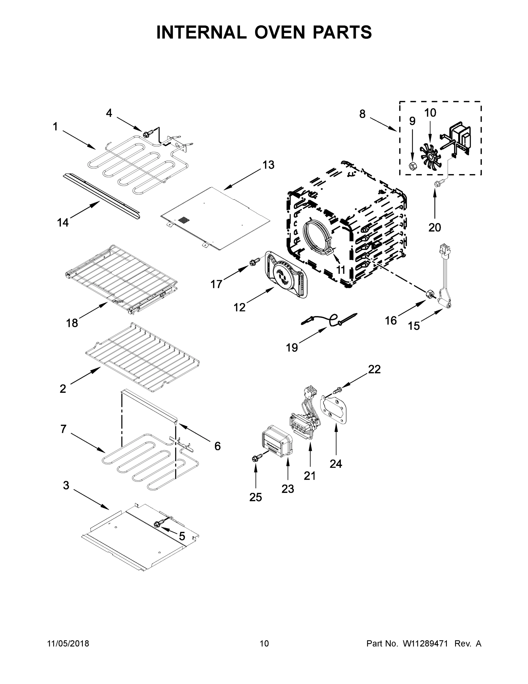 06 - INTERNAL OVEN PARTS