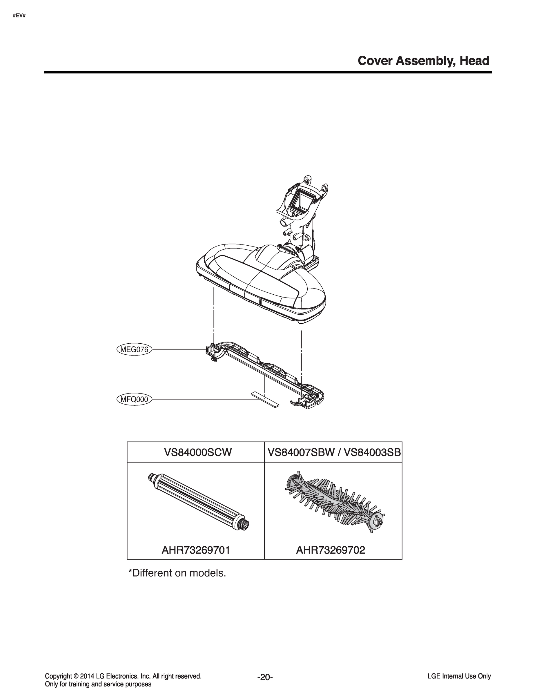 COVER ASSEMBLY, HEAD