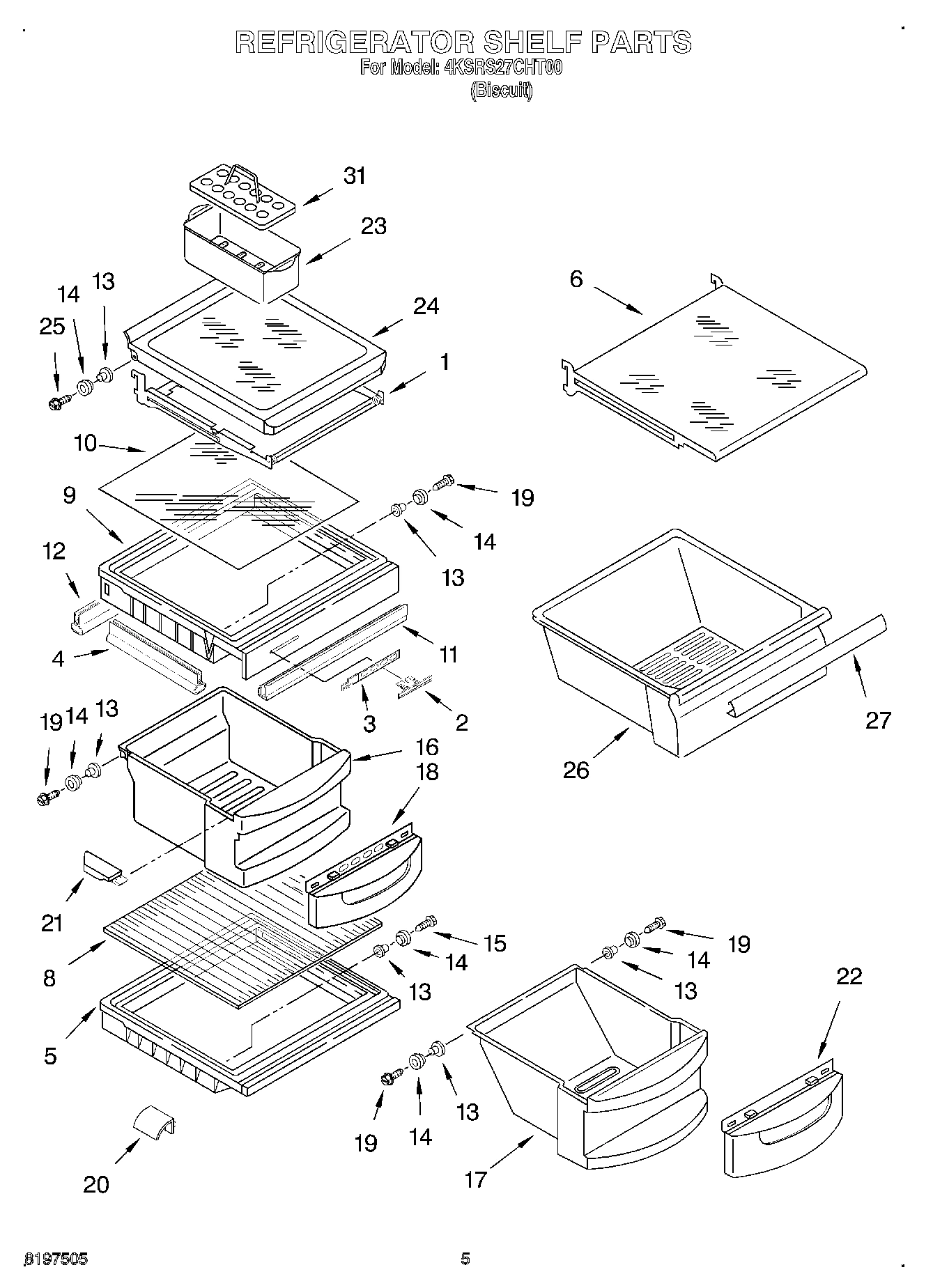 04 - REFRIGERATOR SHELF