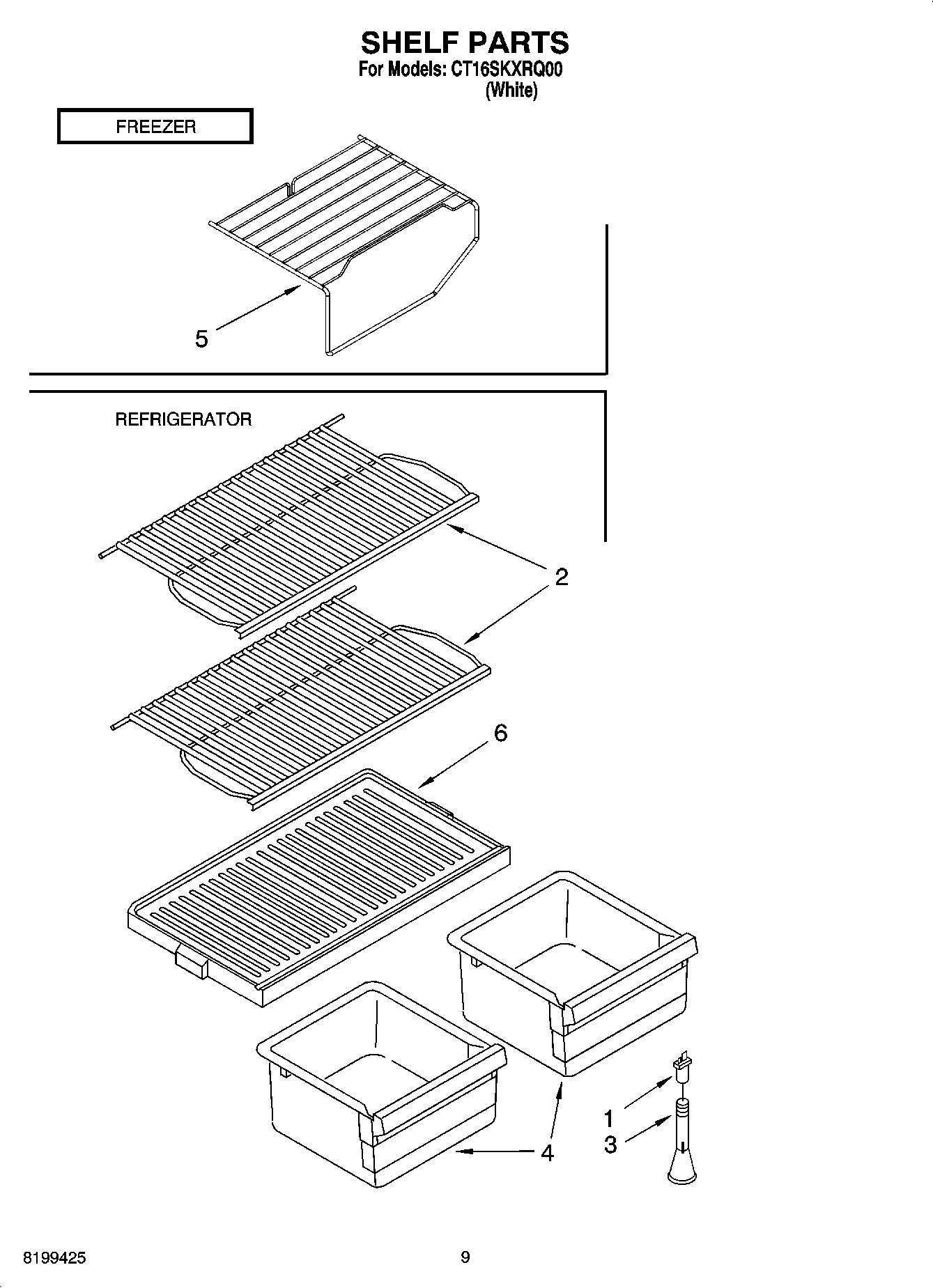 05 - SHELF PARTS, OPTIONAL PARTS