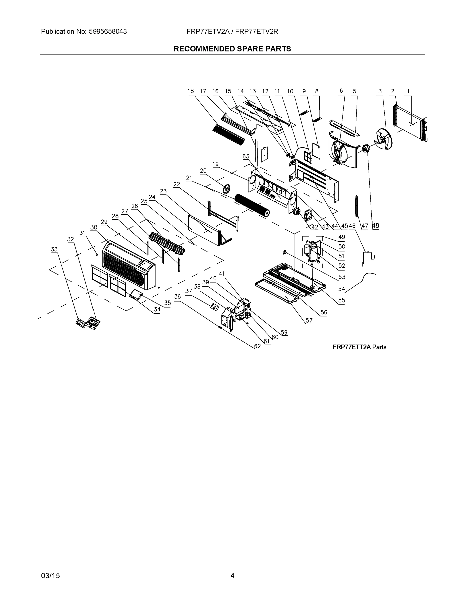 02 - RECOMMENDED SPARE PARTS