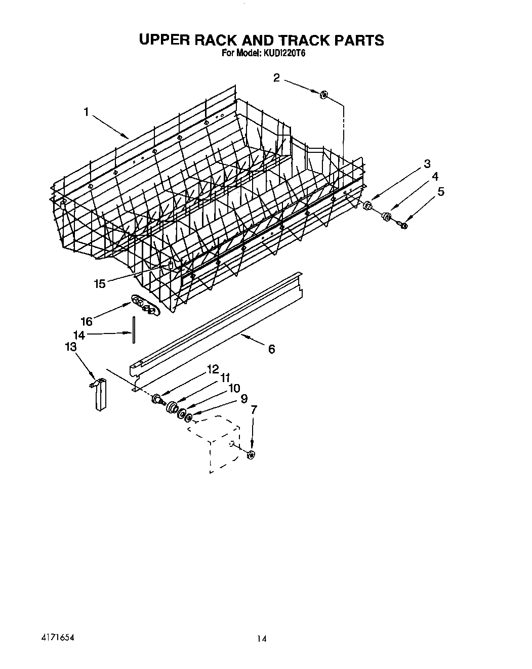 11 - UPPER RACK AND TRACK