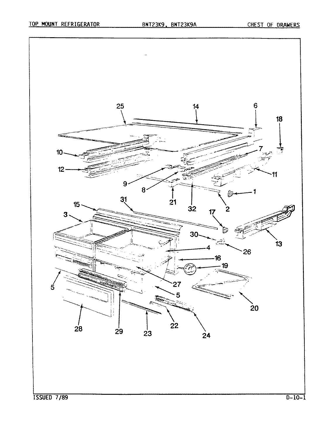 01 - CHEST OF DRAWERS