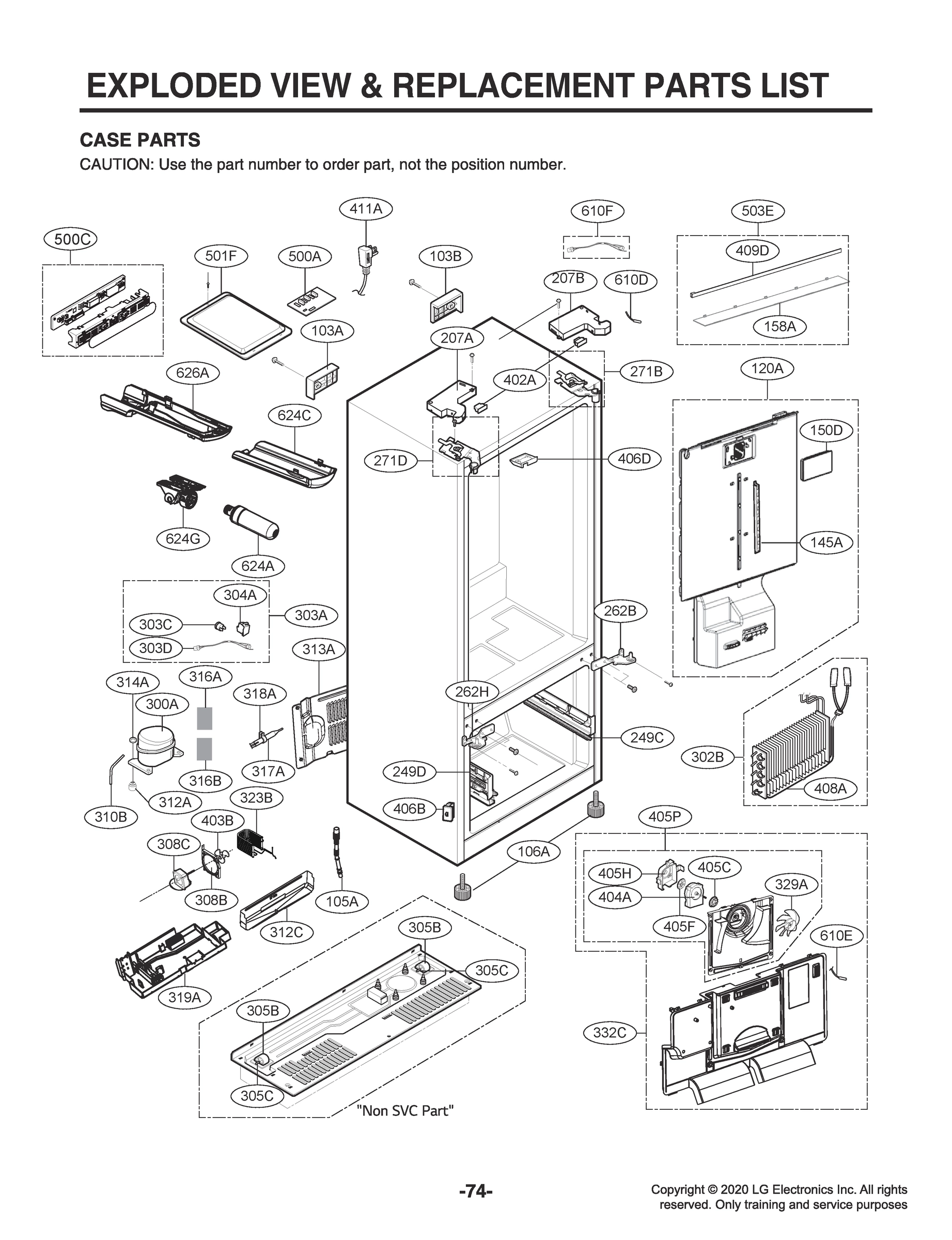 CASE PARTS