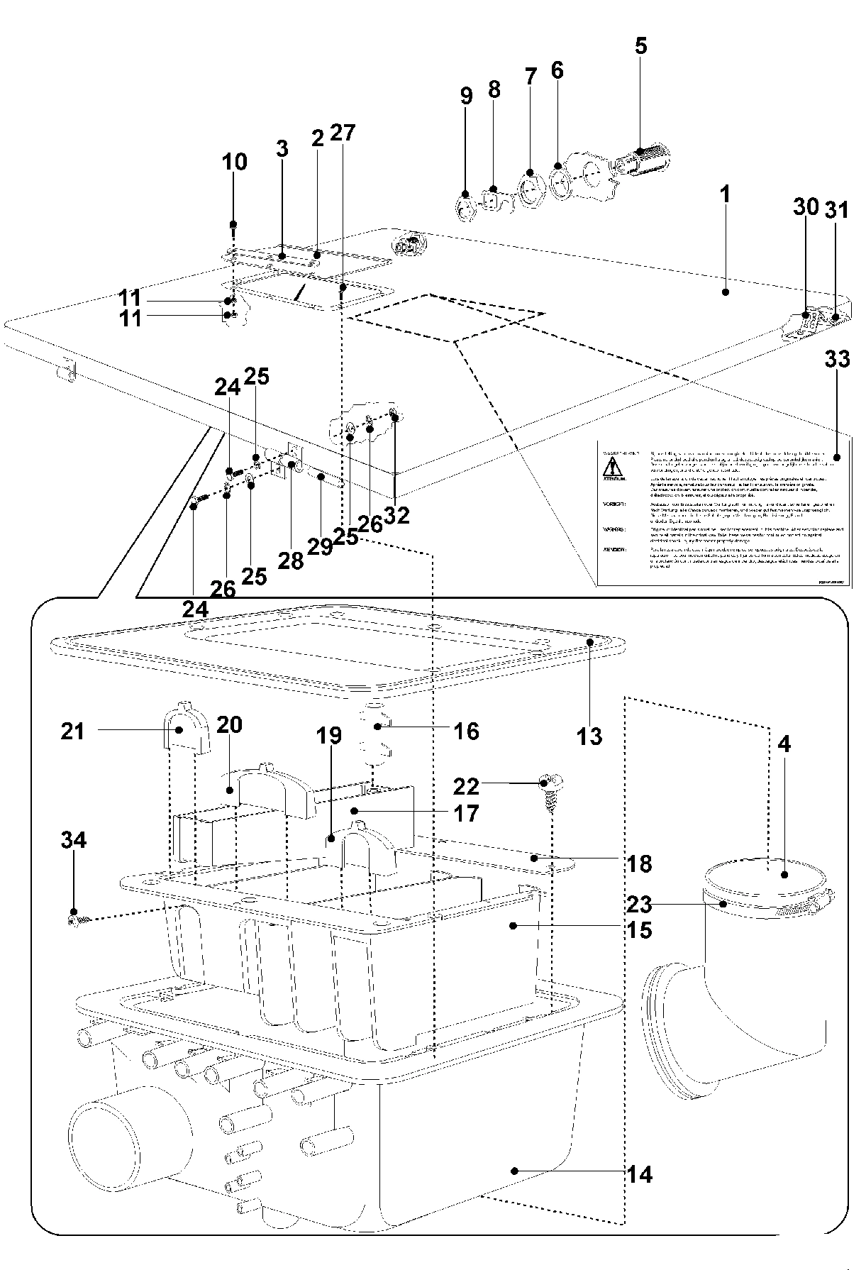 04 - TOP COVER AND SOAP BOX