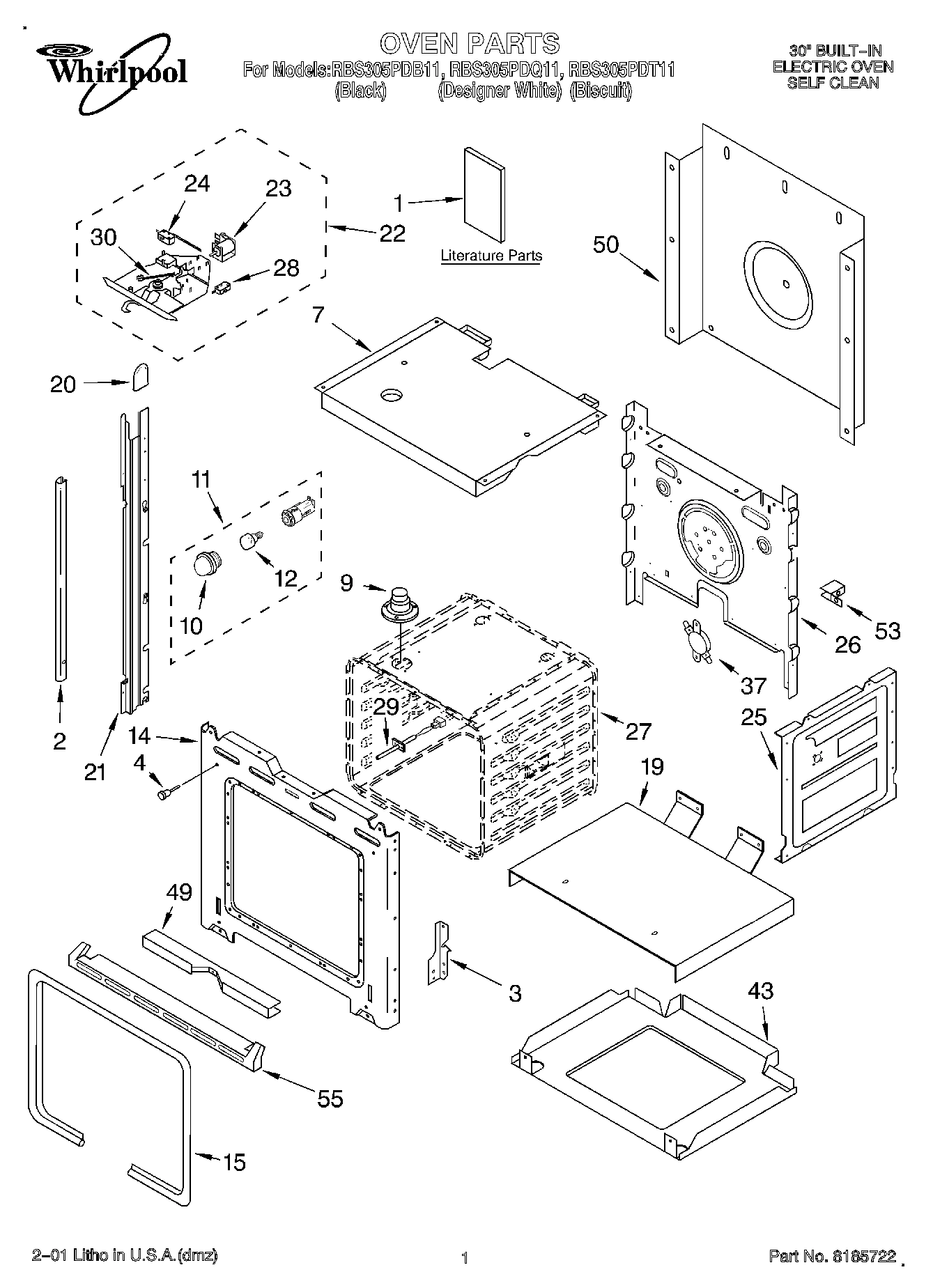 01 - OVEN, LITERATURE