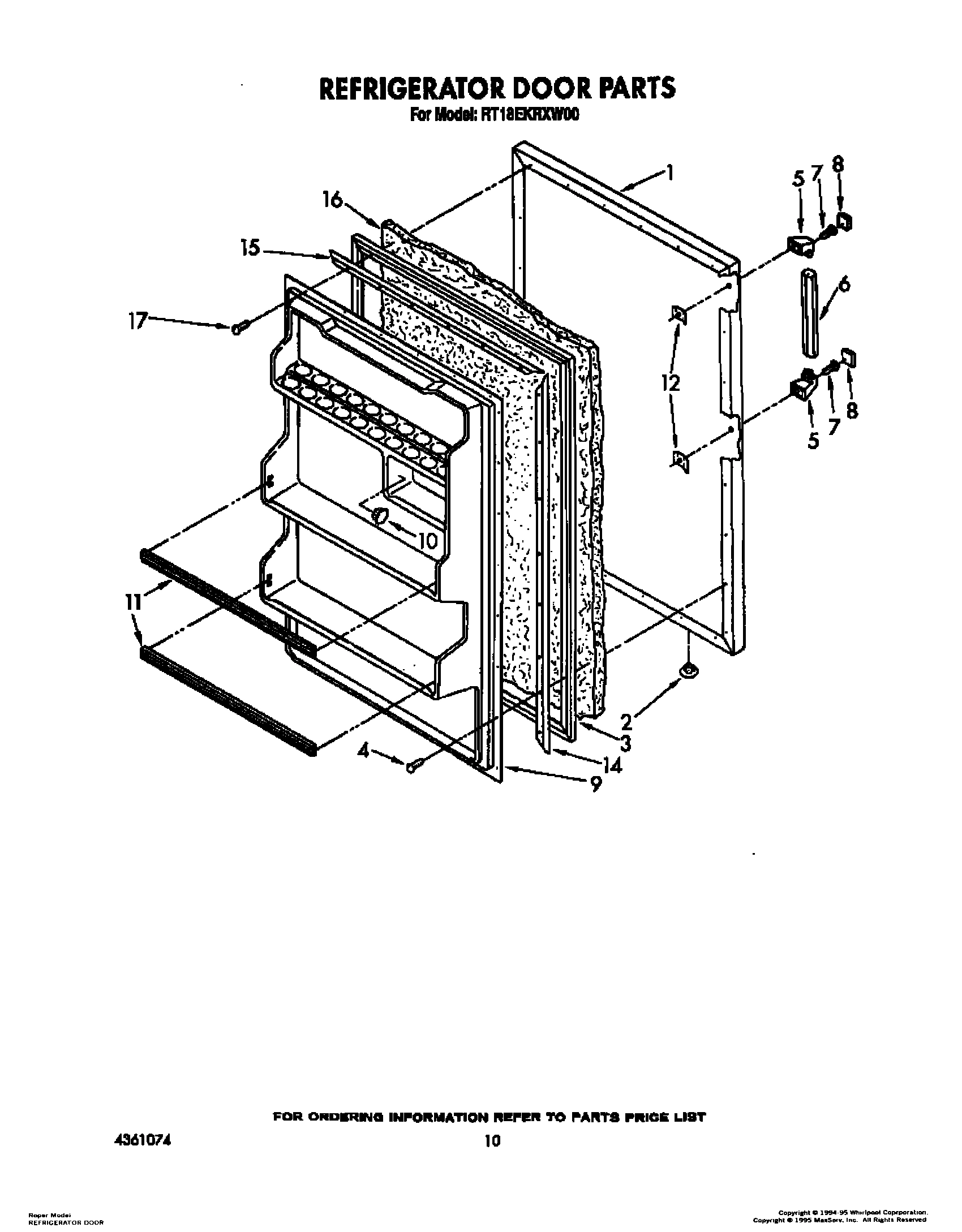 08 - REFRIGERATOR DOOR, LIT/OPTIONAL