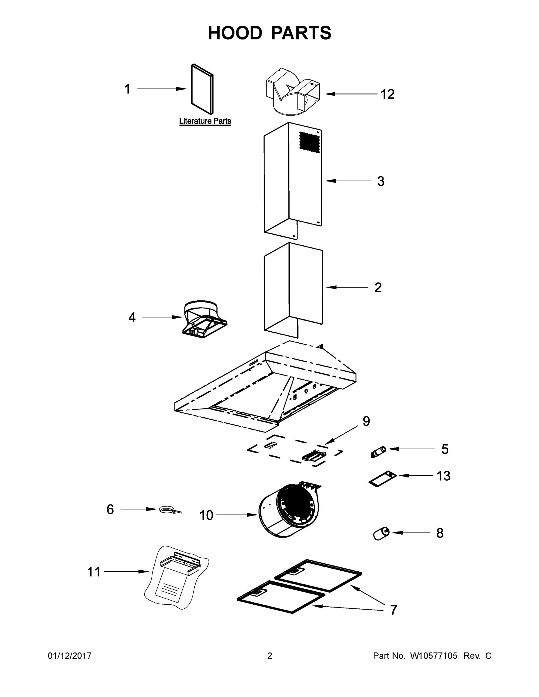 02 - HOOD PARTS