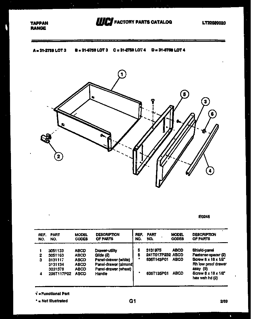 05 - DRAWER PARTS