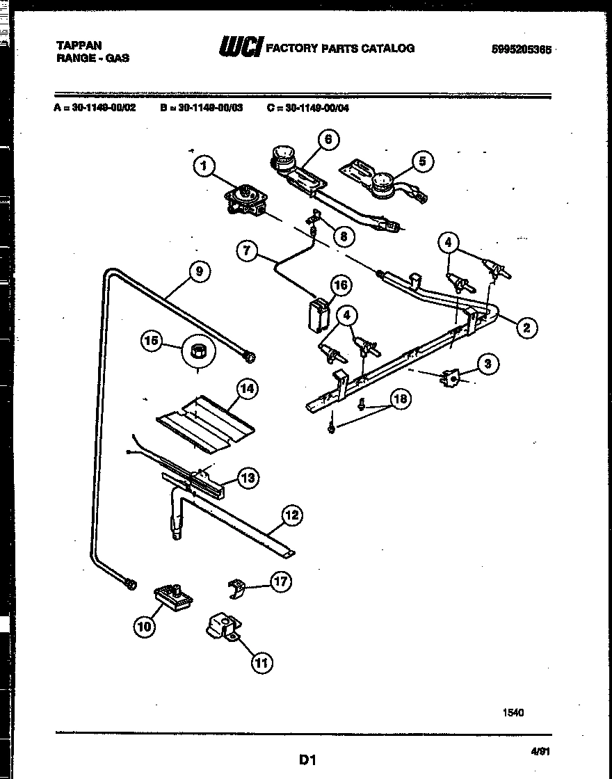 06 - BURNER, MANIFOLD AND GAS CONTROL