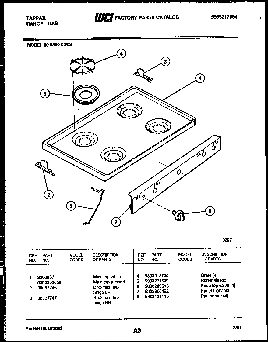 03 - COOKTOP PARTS