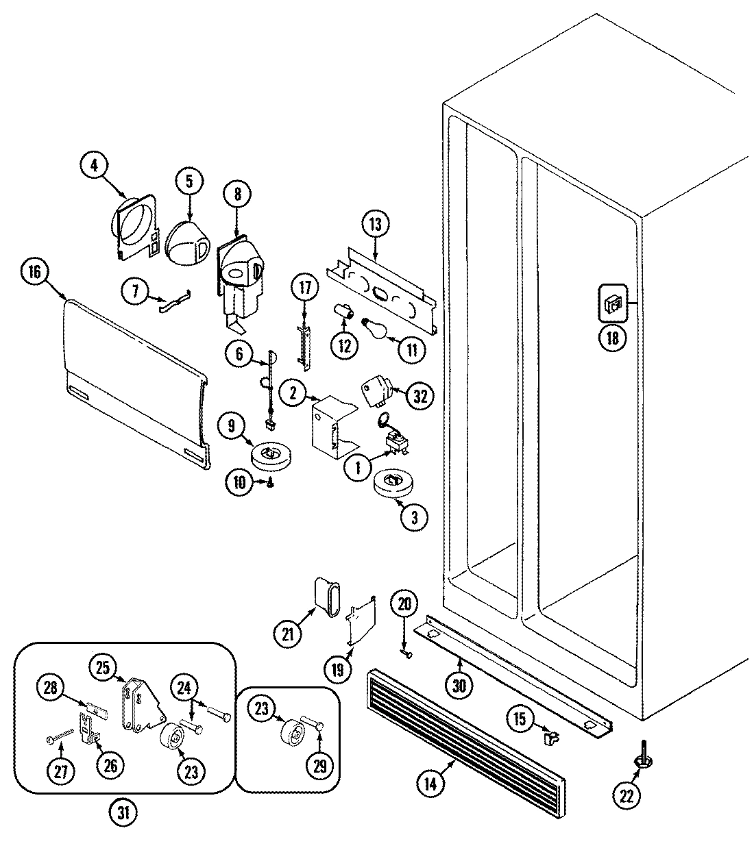 04 - FRESH FOOD COMPARTMENT