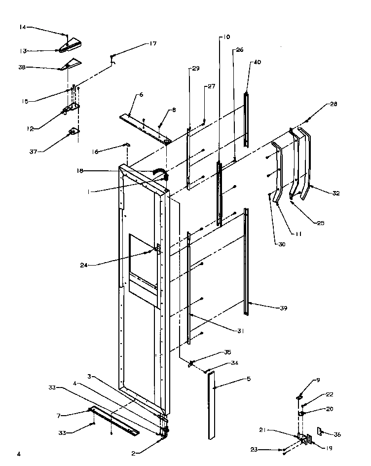 06 - FZ DOOR HINGE AND TRIM PARTS