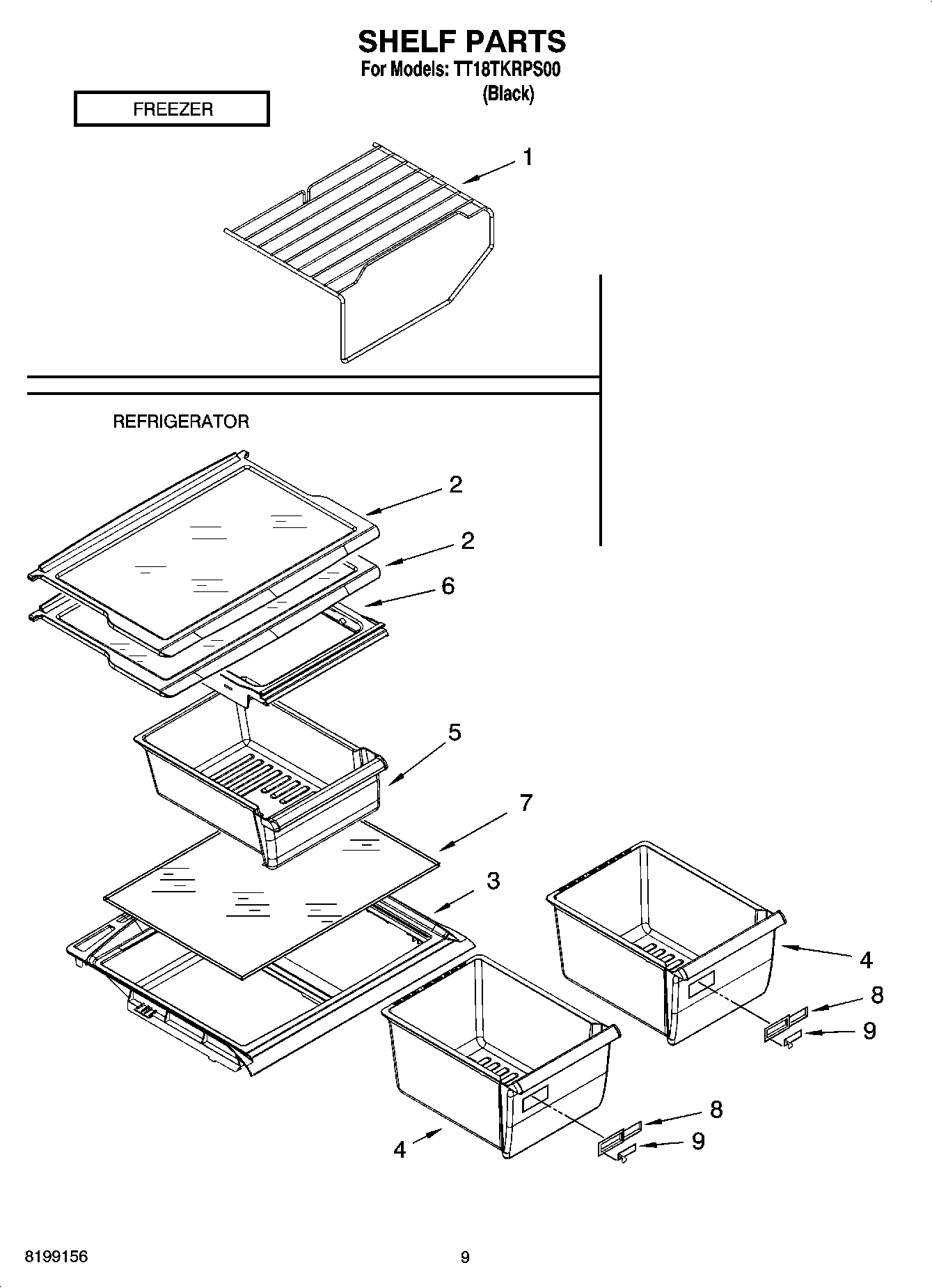 05 - SHELF PARTS, OPTIONAL PARTS