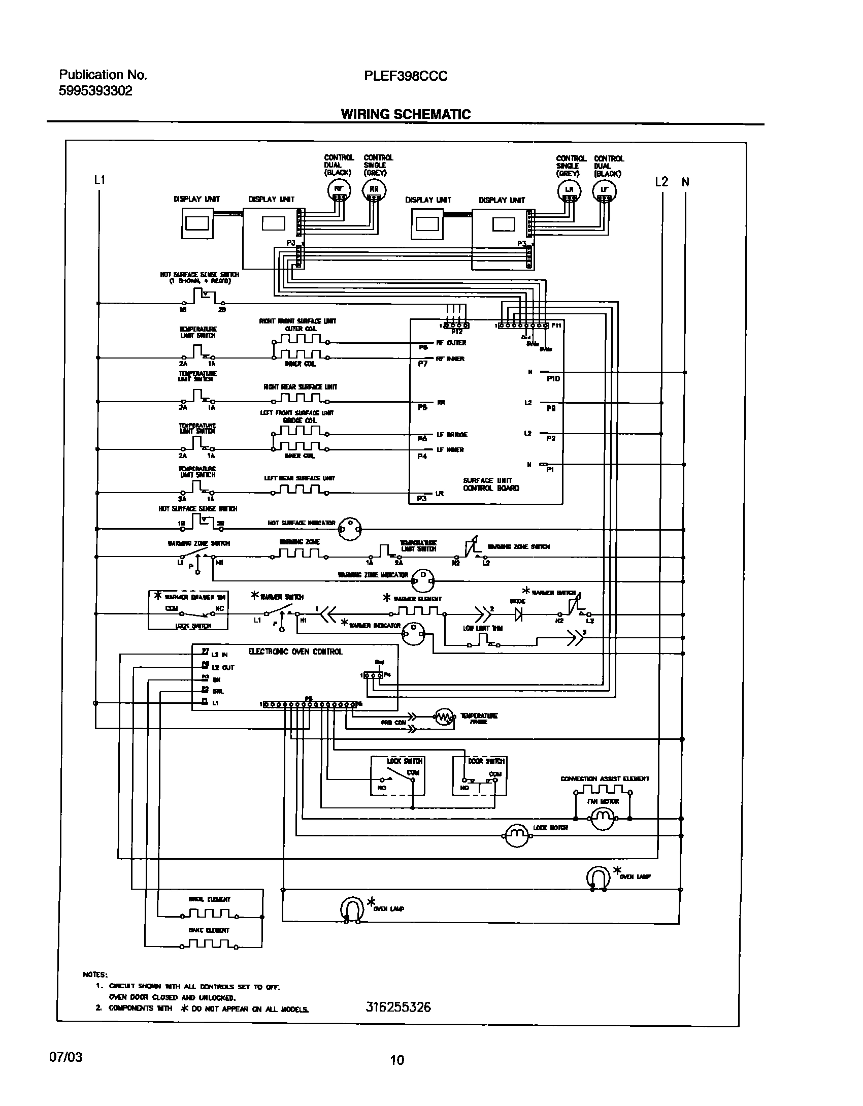 10 - WIRING SCHEMATIC