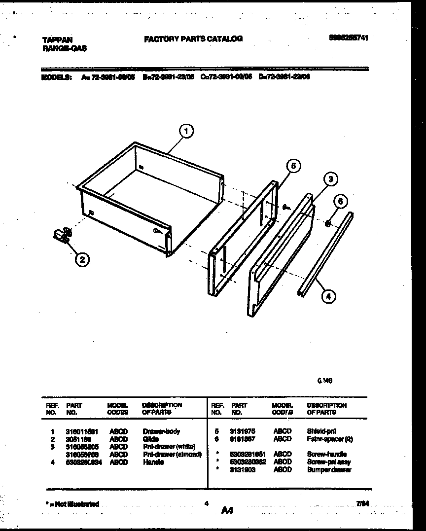 04 - DRAWER PARTS