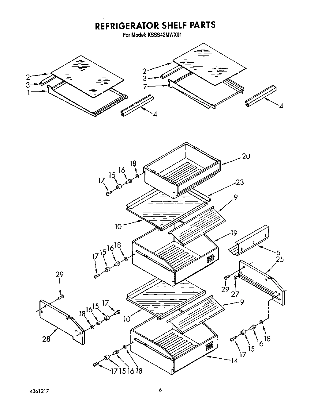 05 - REFRIGERATOR SHELF