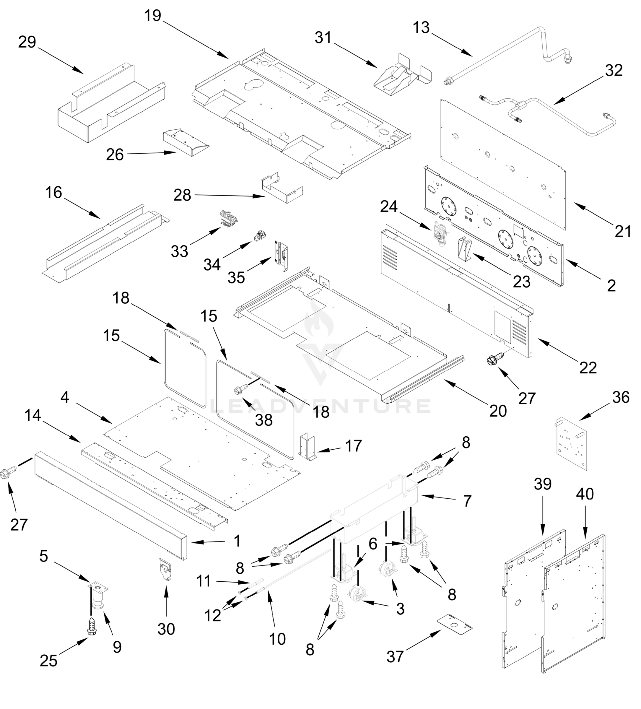 CHASSIS PARTS (48 In)